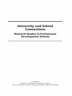 cover image of University and School Connections